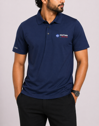 Izod Men Sport Blue Polo T Shirt