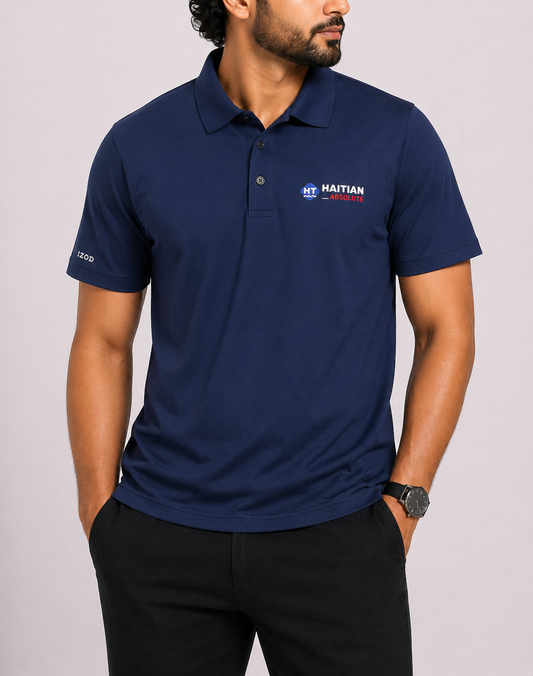Izod Men Sport Blue Polo T Shirt