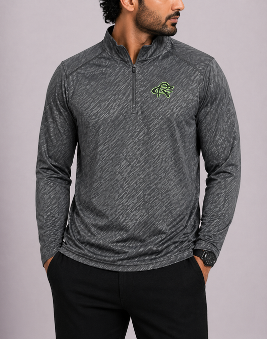 Badger Men Sport Gray Polo T Shirt