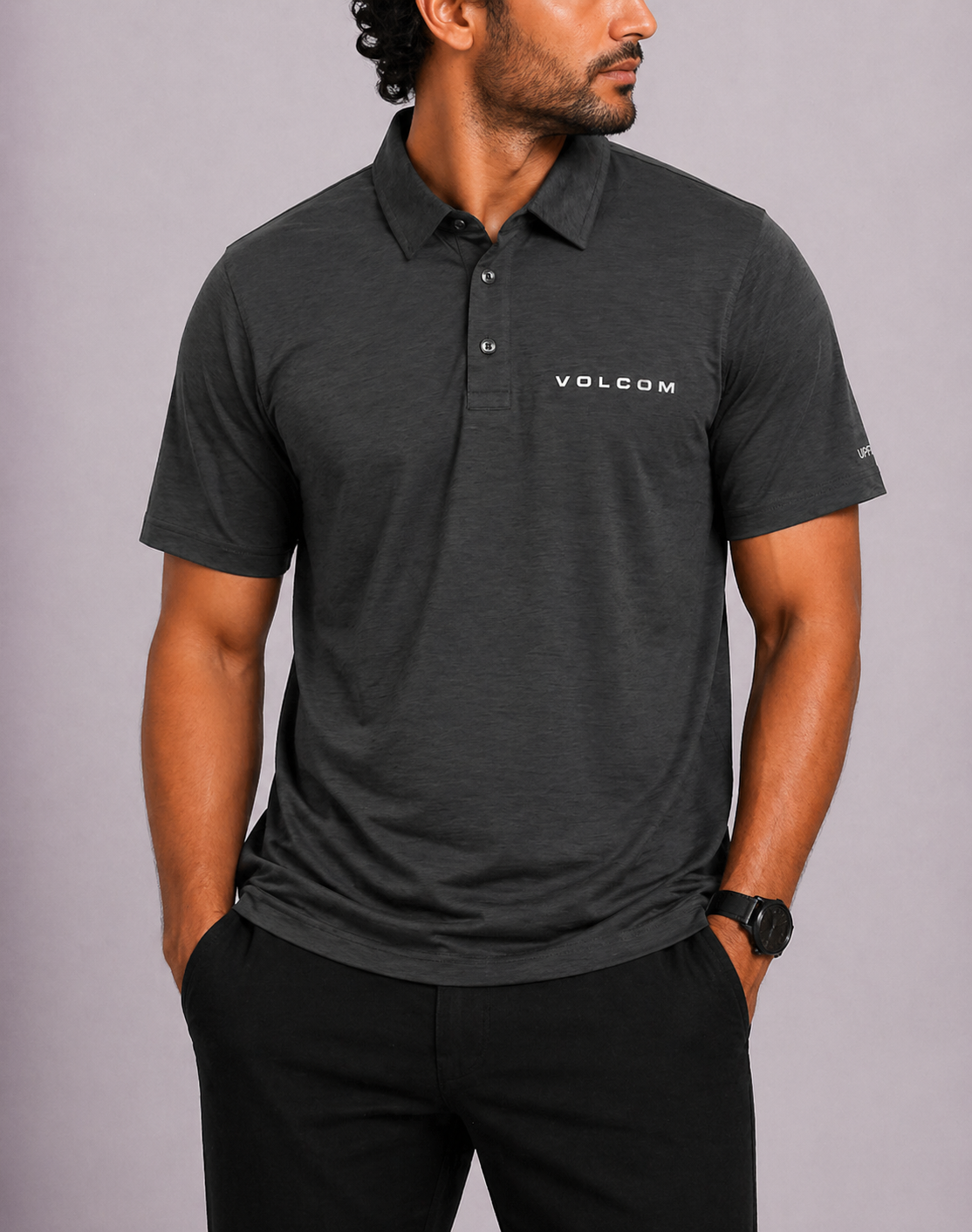 Volcom Men Sport Gray Polo T Shirt – Preloved Labels