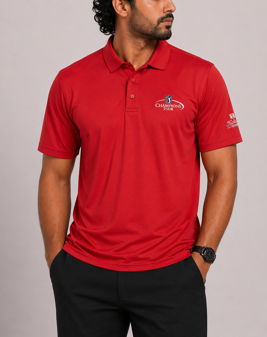 Chaser Men Sport Red Polo T Shirt – Preloved Labels