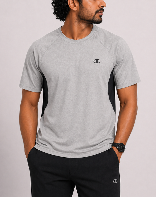 Champion Men Sport Gray T Shirt
