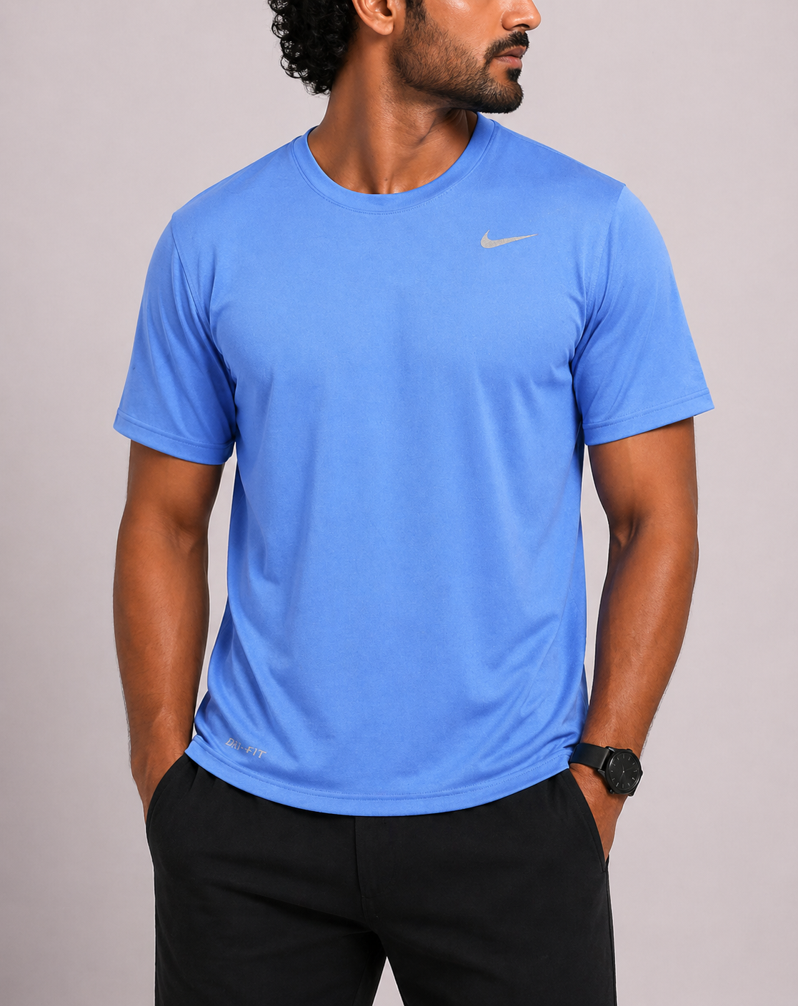 Nike Dri Fit Men Sport Blue T Shirt – Preloved Labels