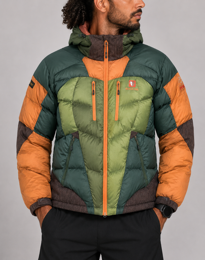 Black Yak Unisex Heavy Puffer Green Jacket