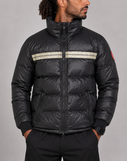 Canada Goose Men Puffer Black Jacket