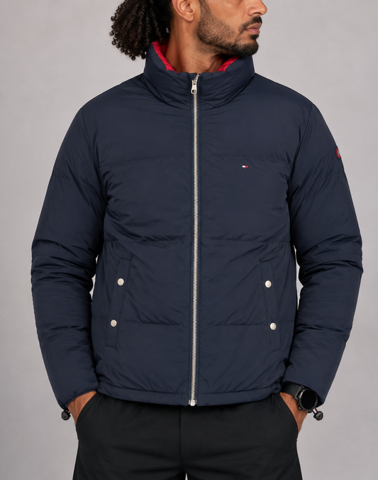 Tommy Hilfiger Men Puffer Blue Jacket