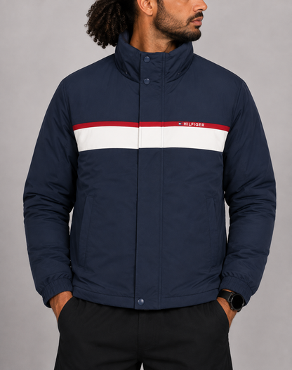 Tommy Hilfiger Men Puffer Blue Jacket