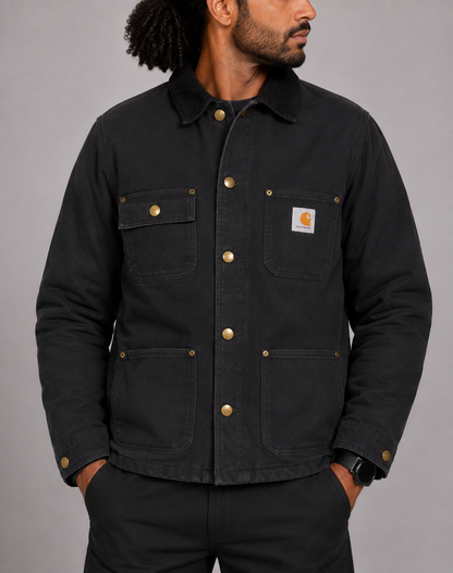 Carhartt Detroit Men Black Jacket