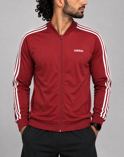 Adidas Men Sport Red Zipper M