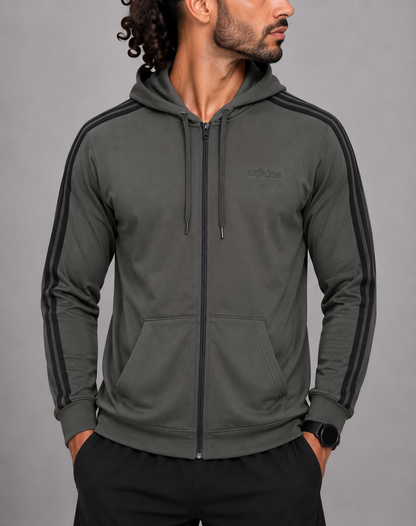 Adidas Men Sport Green Zipper M