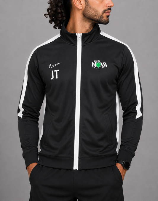 Nike Men Sport Black Zipper XL