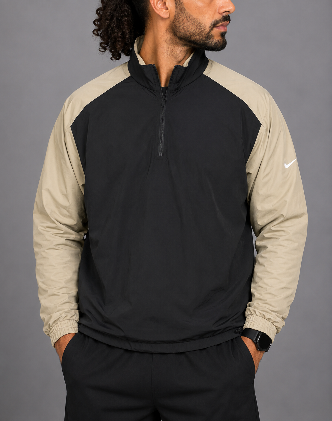 Nike Sport Black Men Windbreaker