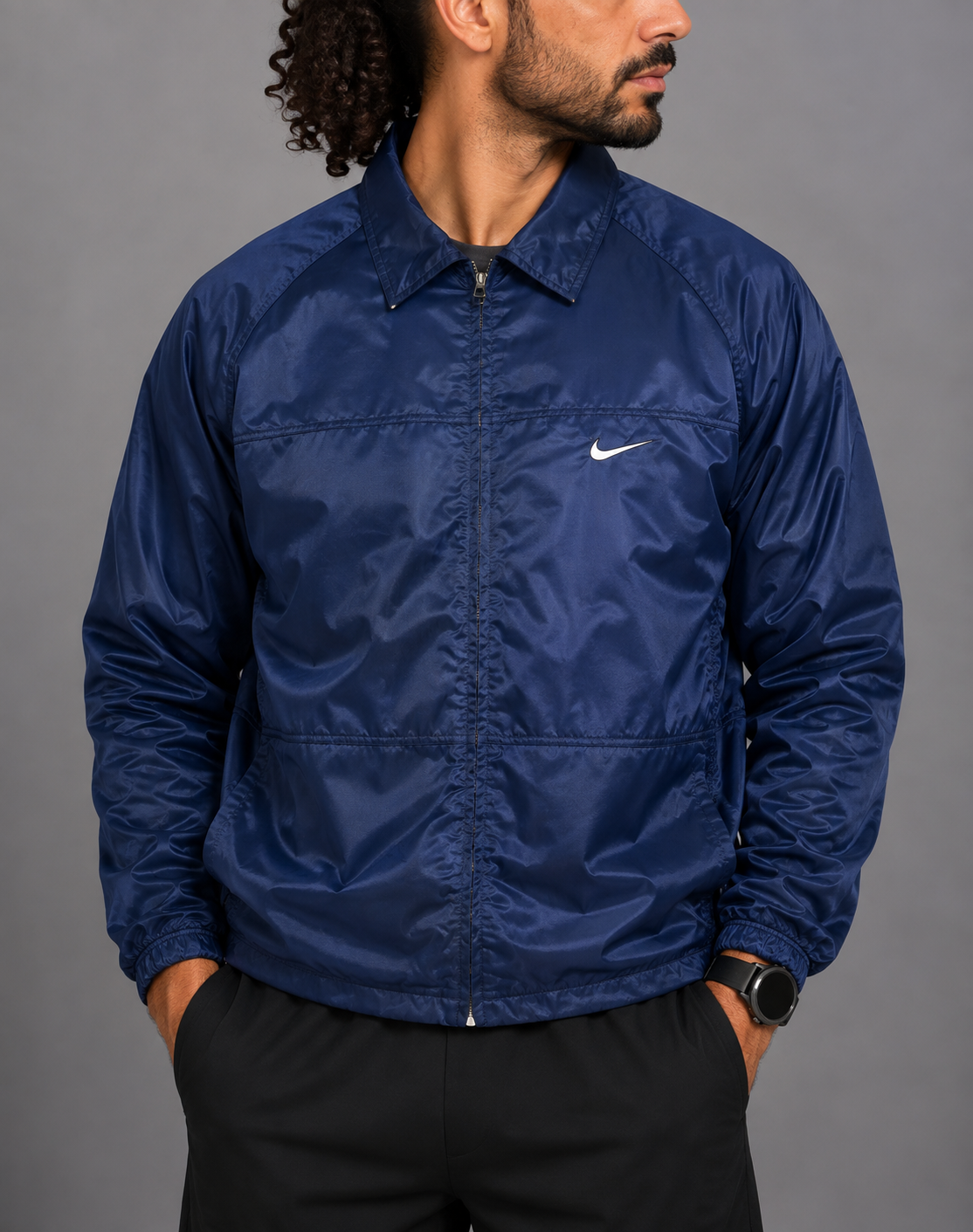 Nike Sport Blue Men Windbreaker – Preloved Labels