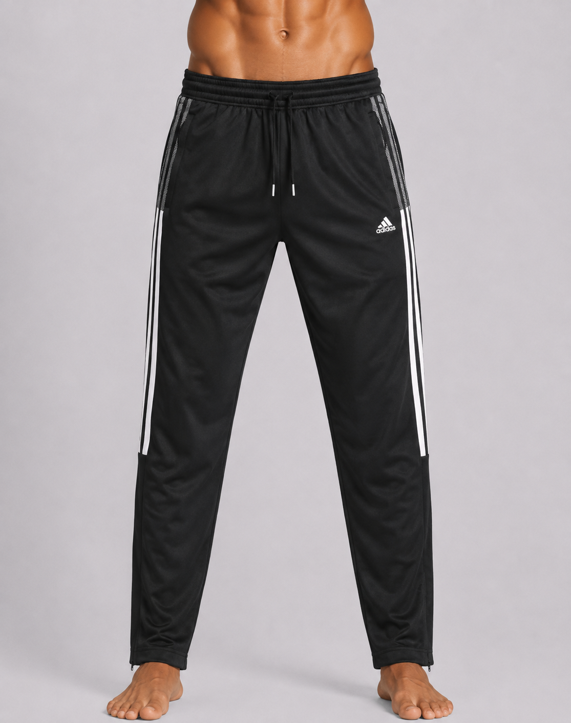 Adidas Men Sport Black Trouser