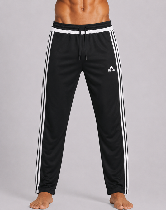 Adidas Men Sport Black Trouser L
