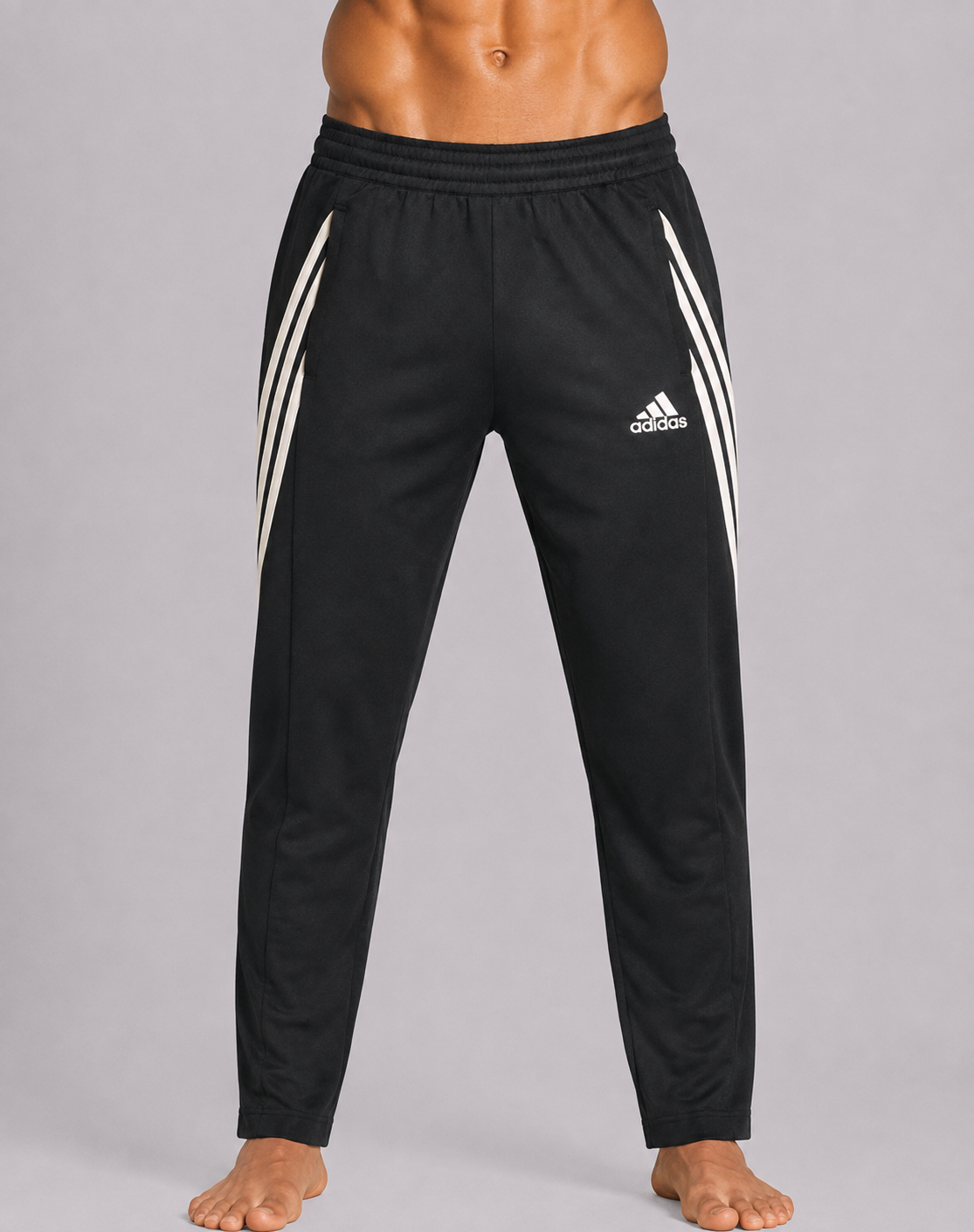 Adidas Men Sport Black Trouser XS