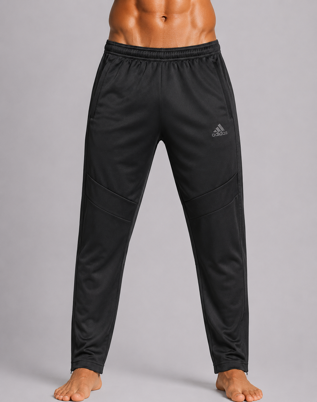 Adidas Men Sport Black Trouser L