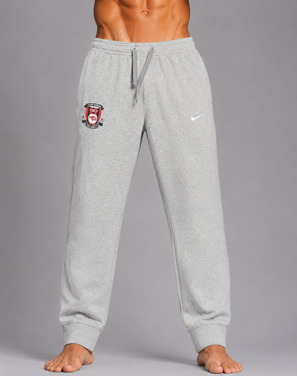 Nike Men Cotton Gray Trouser S