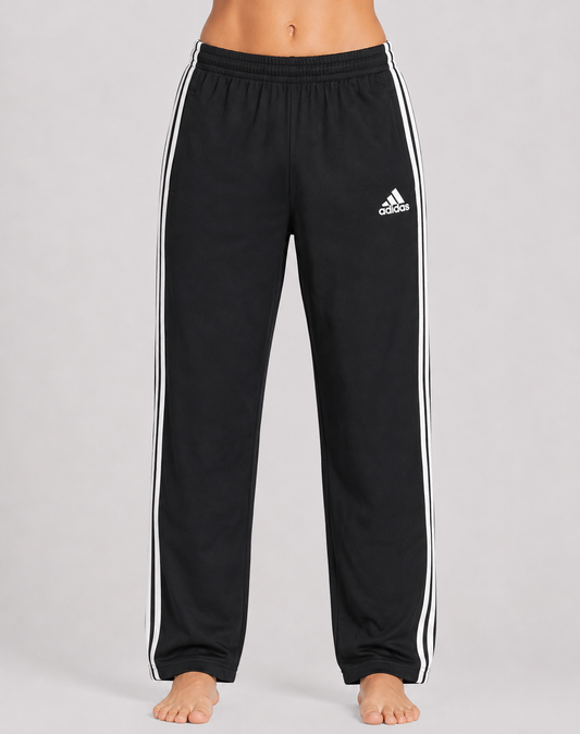 Adidas Women Black Cotton Trouser S