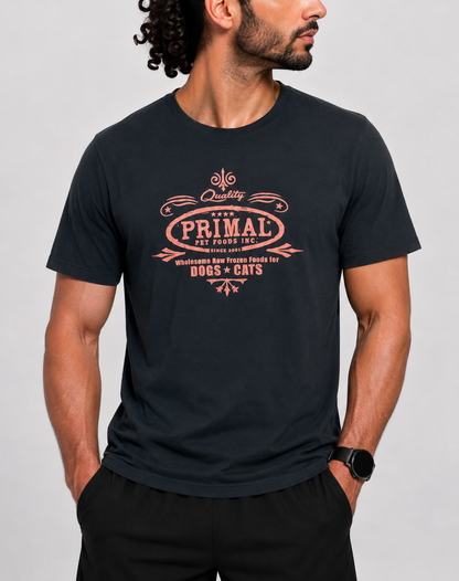 Gildan Men Cotton Black T Shirt Large