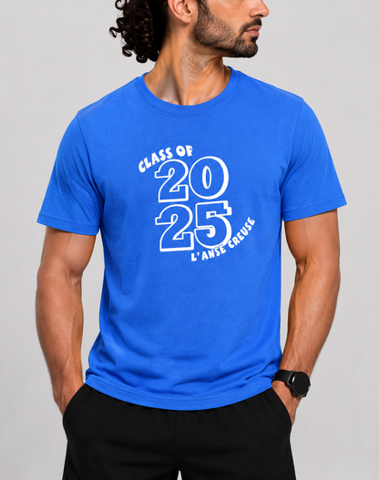 Gildan Men Cotton Blue T Shirt XL