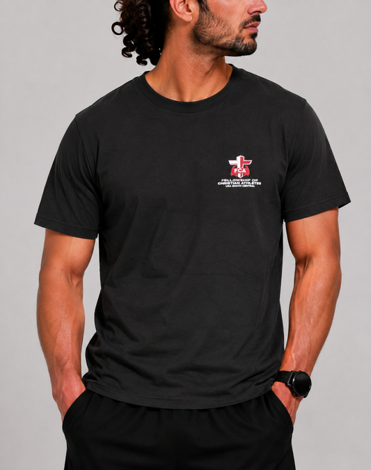 Hanes Men Cotton Black T Shirt M