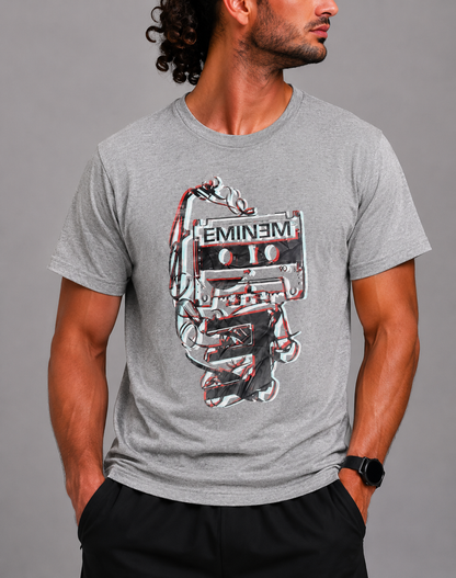 Gildan Men Cotton Black T Shirt L