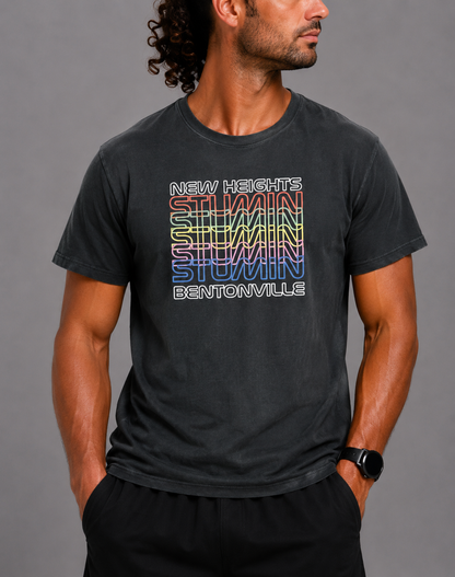 Comfort Colors Men Cotton Gray T Shirt M