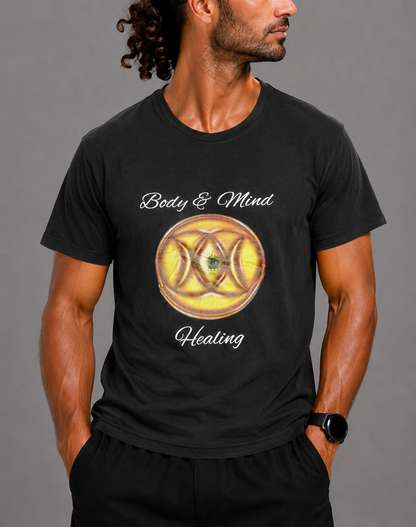 Tultex Men Cotton Black T Shirt M