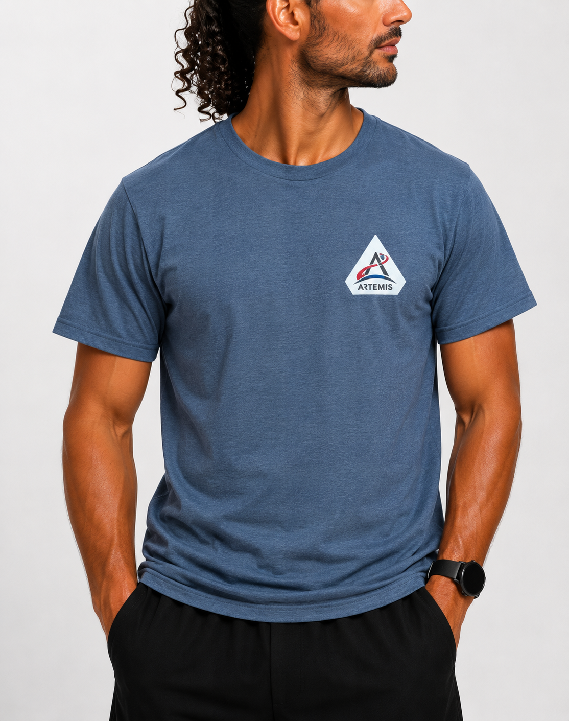 Spectra USA Net Men Cotton Gray T Shirt M