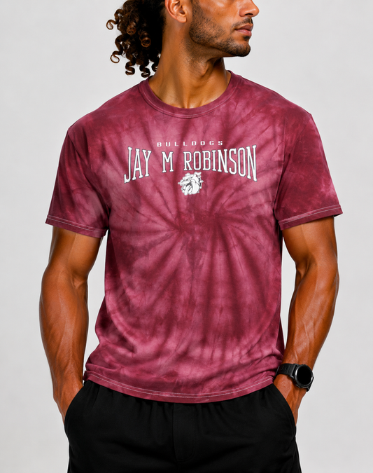 Colortone Men Cotton Maroon T Shirt M