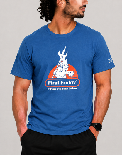 Canvas Men Cotton Blue T Shirt M