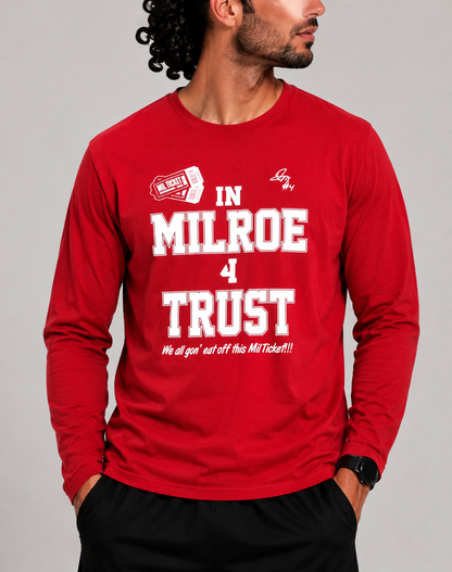 Gildan Men Cotton Red T Shirt L