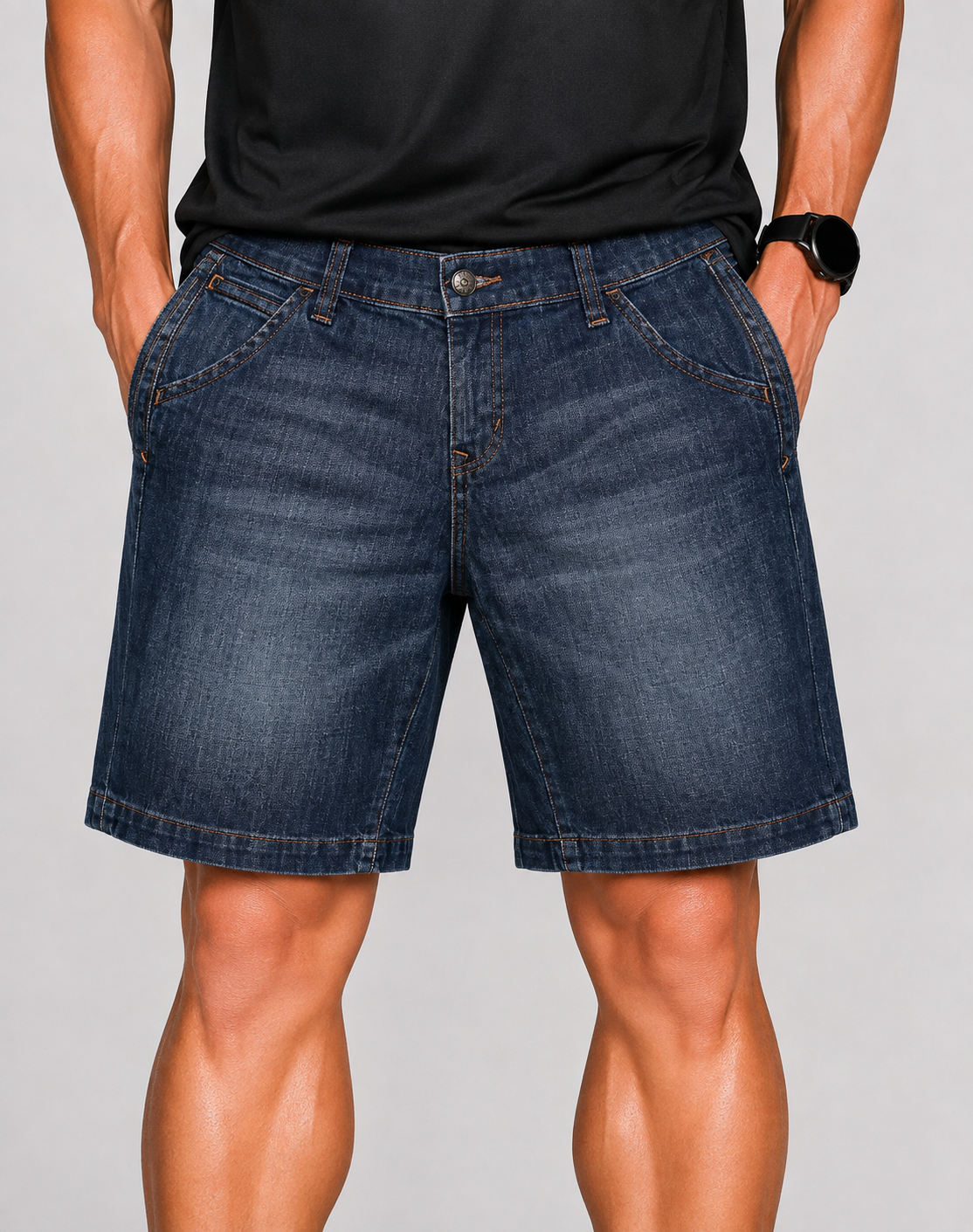 Old Navy Men Jeans Blue Short