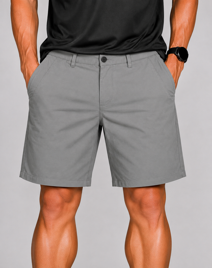 Tek Gear Men Cotton Gray Short
