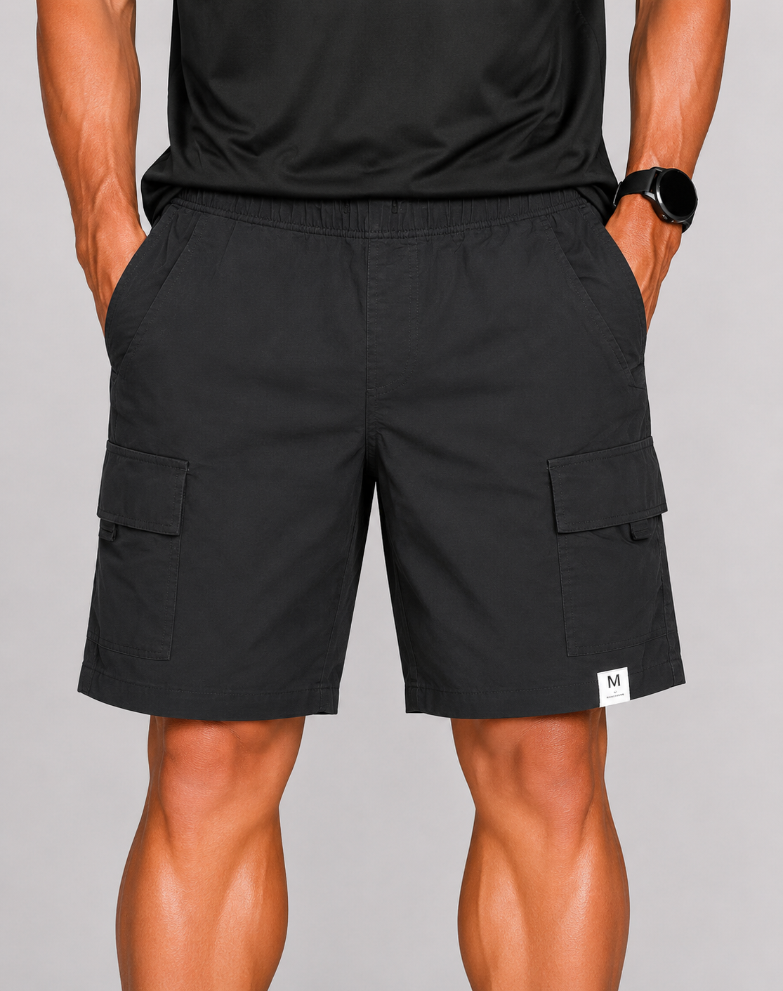 Sonoma Men Cotton Black Short