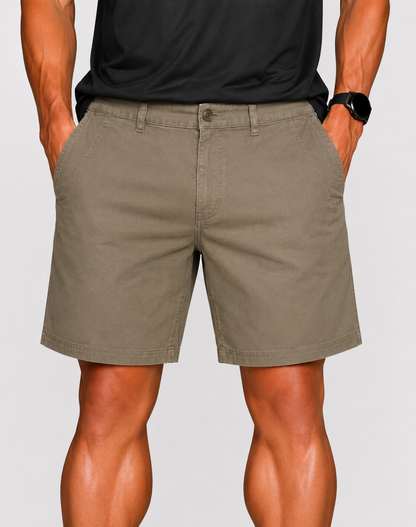 H&M Men Cotton Green Short