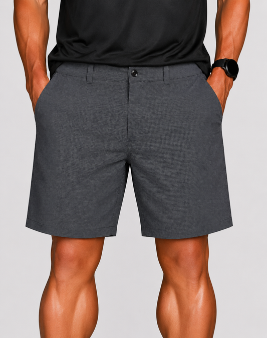 Callaway Men Cotton Gray Short