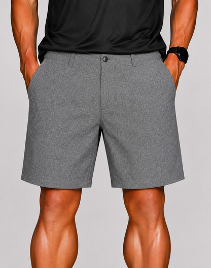 Ben Hogan Men Cotton Gray Short