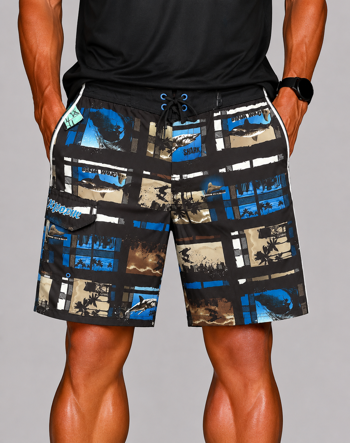 Zeroxposur Men Sport Brown Short