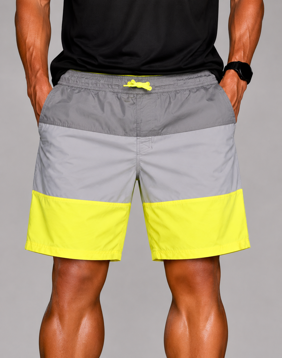 Cat & Jack Men Sport Gray Short