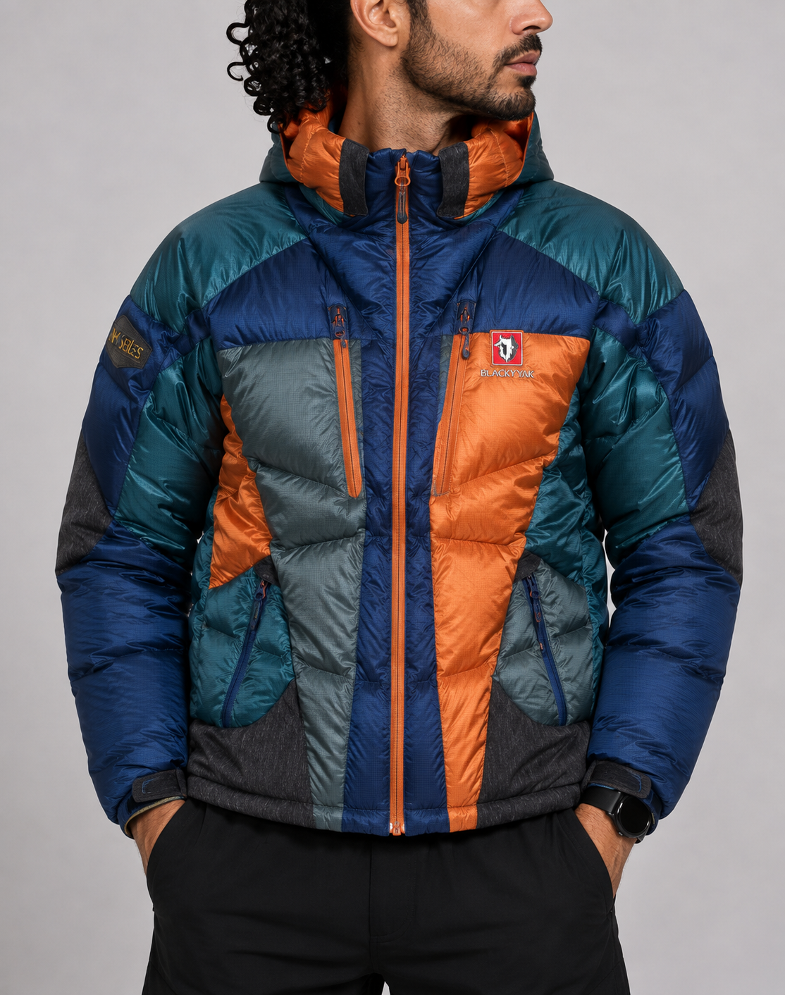 Black Yak Men Heavy Puffer Jacket
