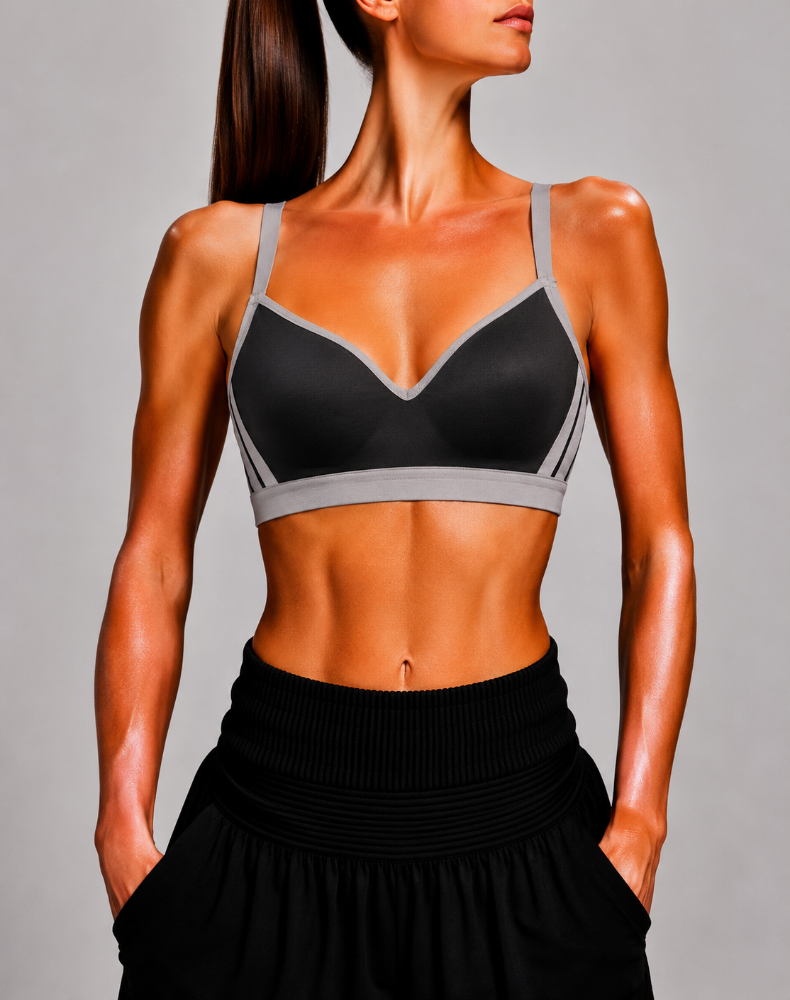 Preloved Women Black Sport Bra M – Preloved Labels