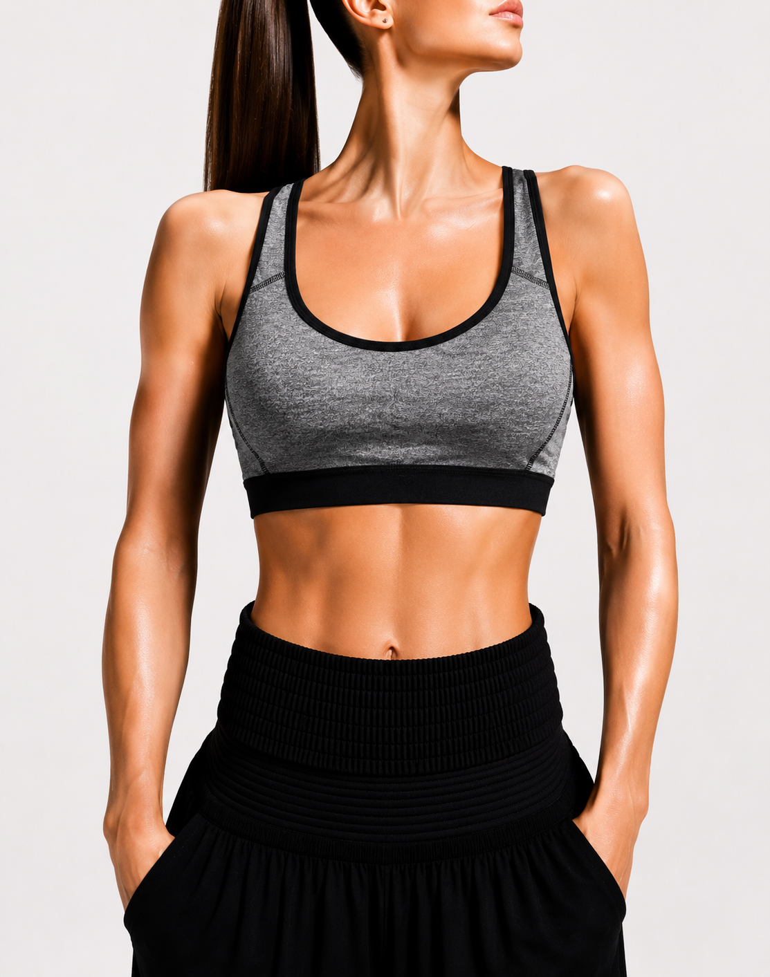 Champion Women Gray Sport Bra