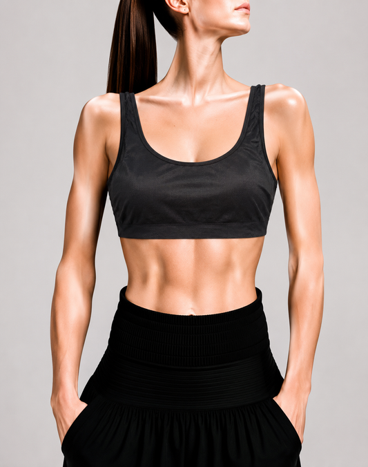 Preloved Women Black Sport Bra