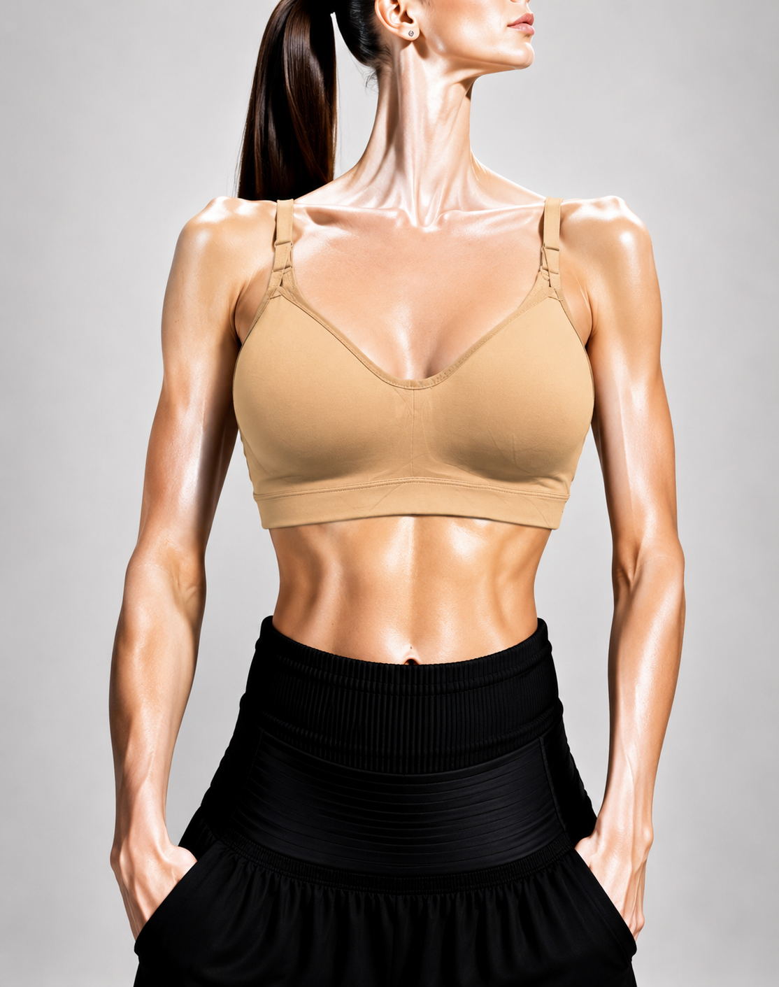 Old Navy Women Brown Sport Bra