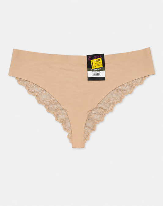 No Boundaries Women Cream Underwear