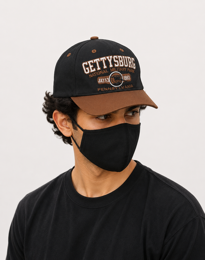 Getty Sburg Men Black Cap