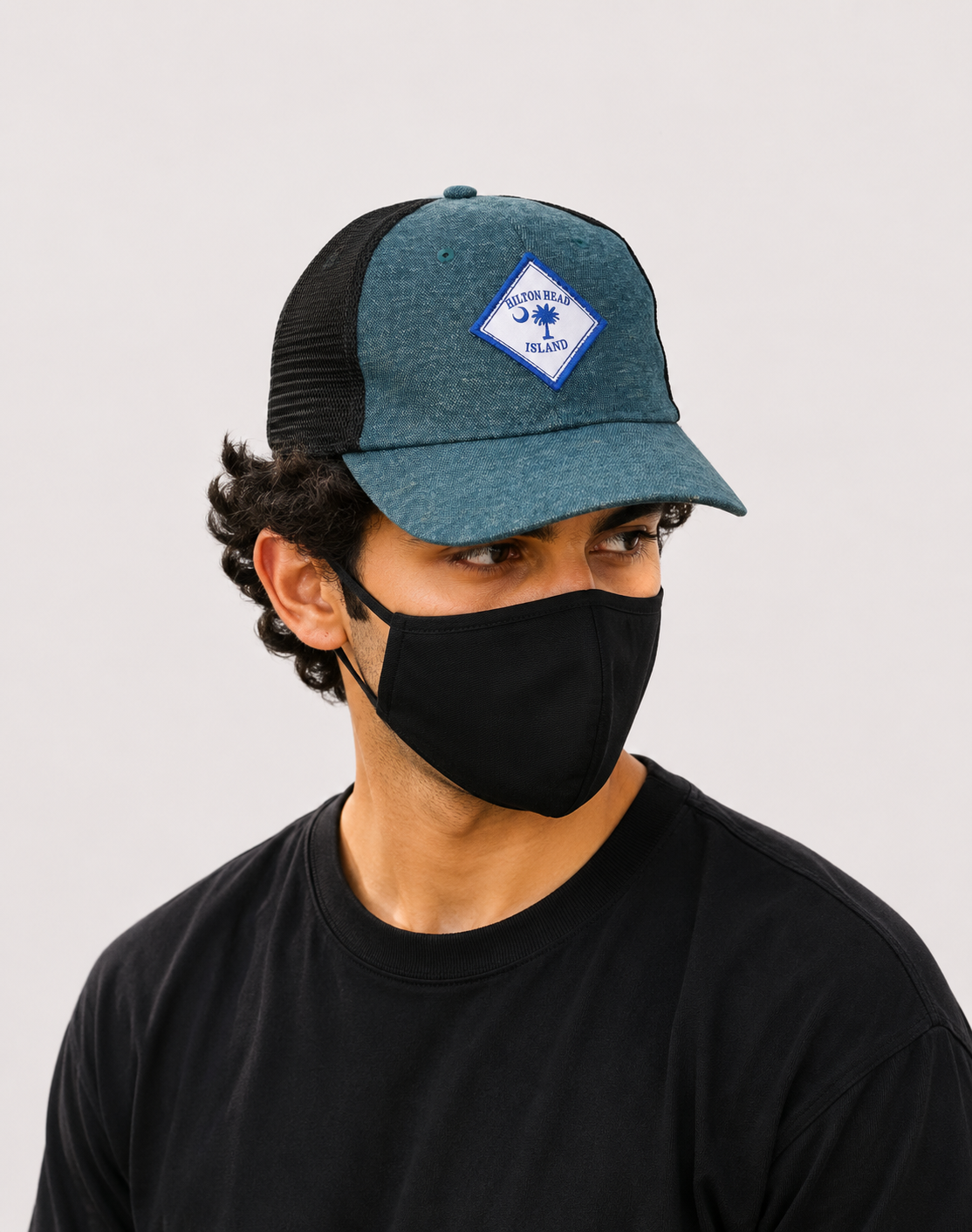 Triangle Men Blue Cap