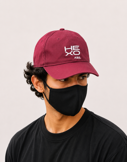 HEXO Men Maroon Cap